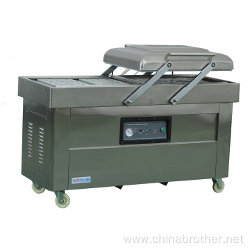 Double Chamber Food Fish Vacuum Packing Machine